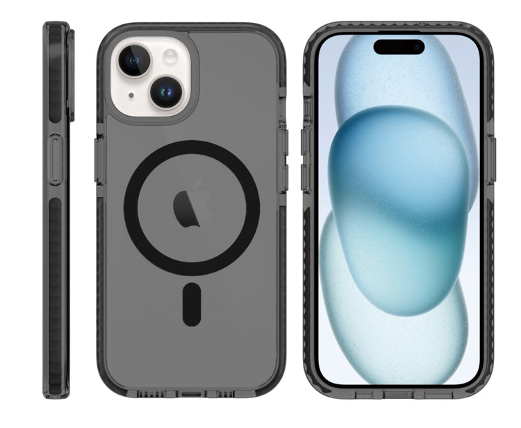iPhone 15 Plus MagSafe Stellar Black