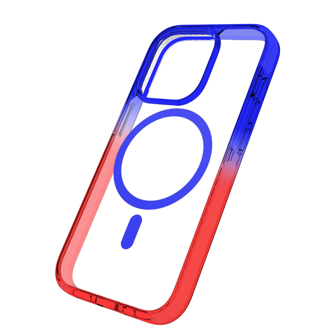 CASETiNO Magsafe Protective Blue Clear Case for iPhone 14 Pro Max