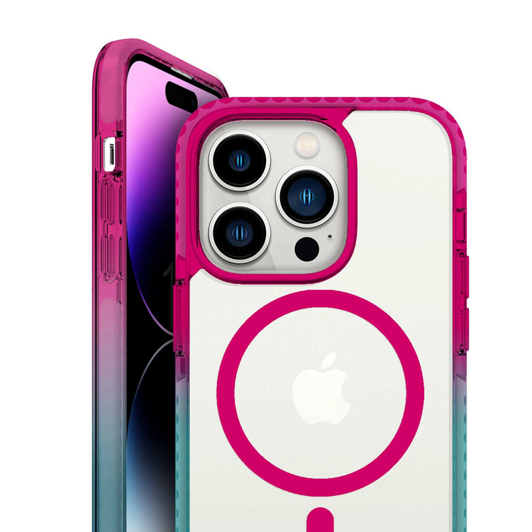 iPhone 14 Pro Max Clear Magsafe Case Brilliant Lavender