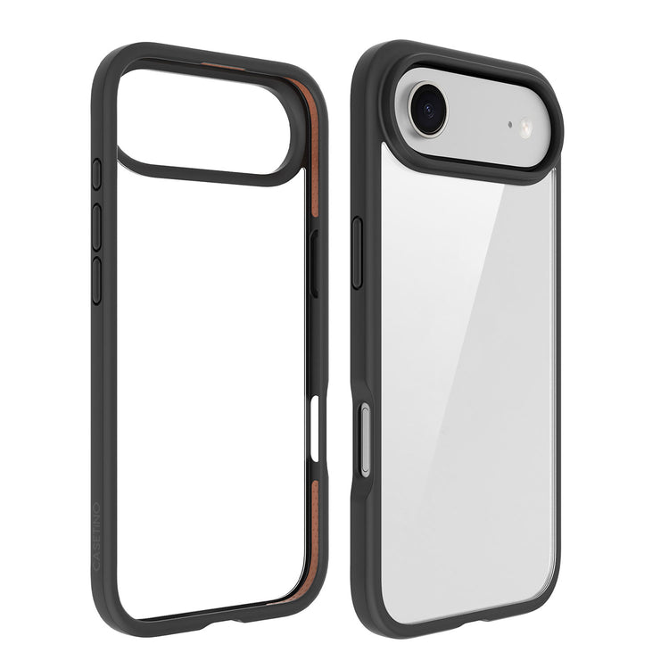 CASETiNO Klasik case with black border and clear back on a white background