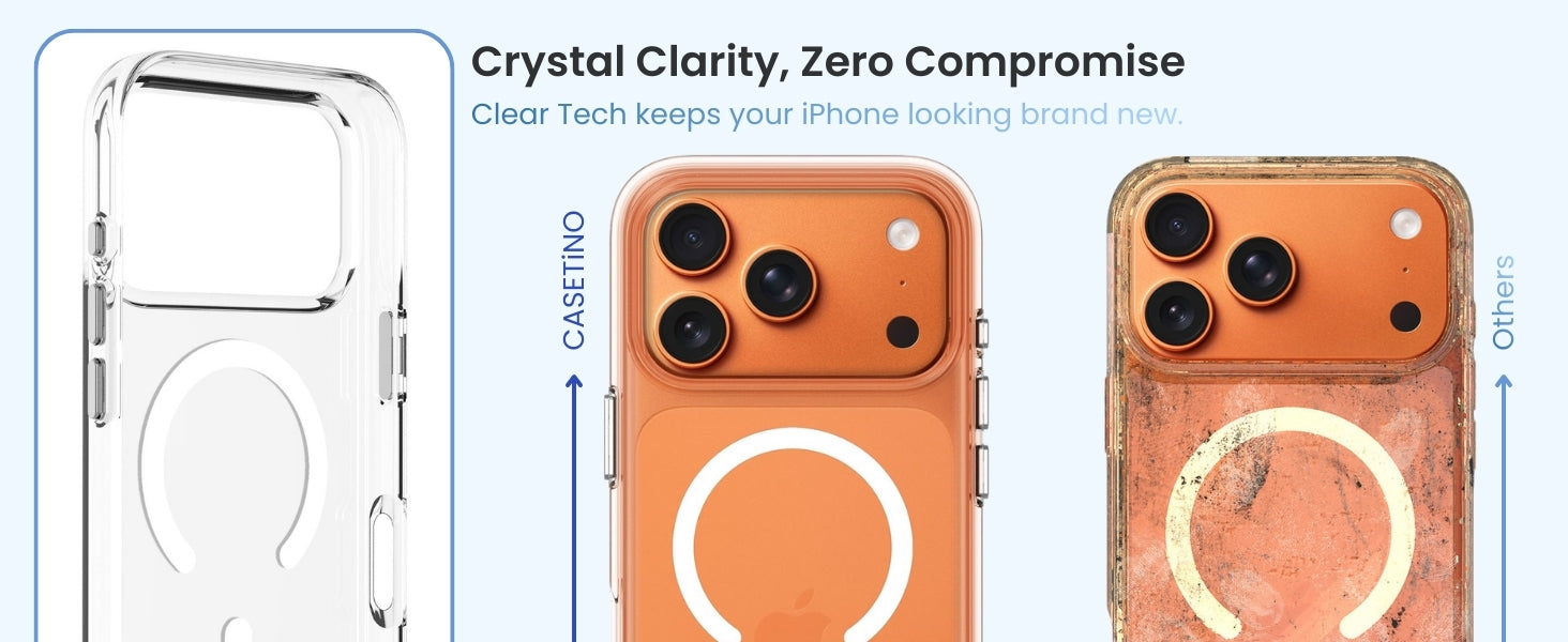 Phone case comparison with 'CASETiNO' brand