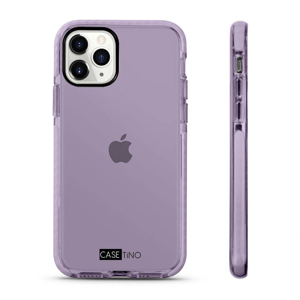 Clear Purple iPhone Case