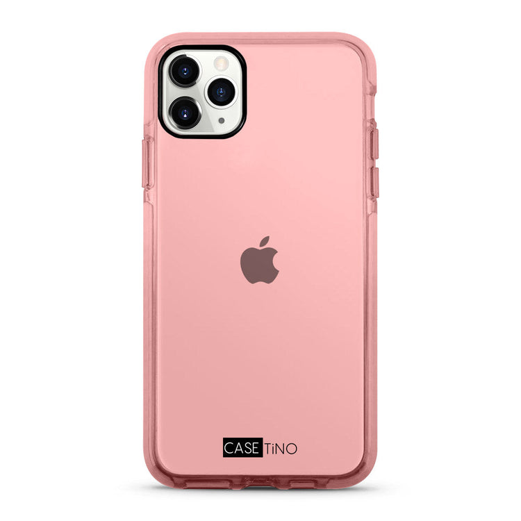 iPhone 12 Pro Max Clear Case - Pink