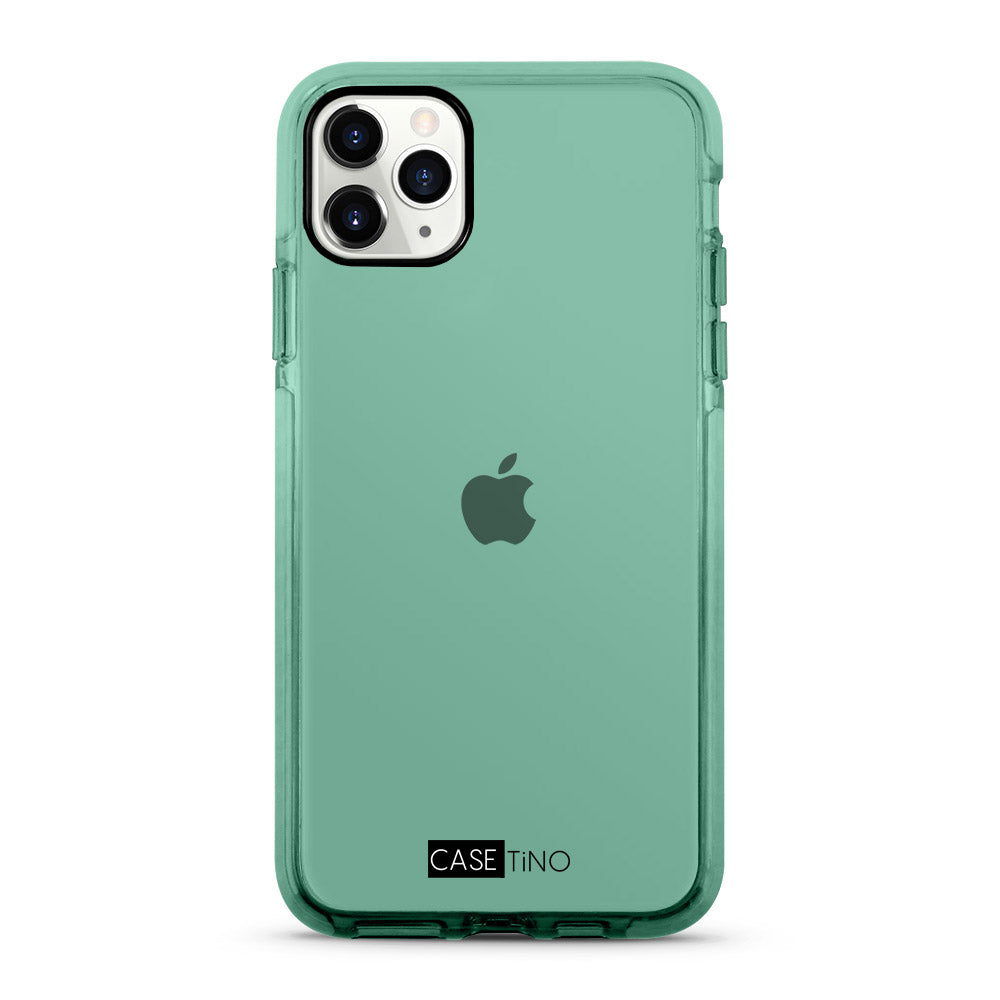 iPhone 12 Pro Max Clear Case - Green