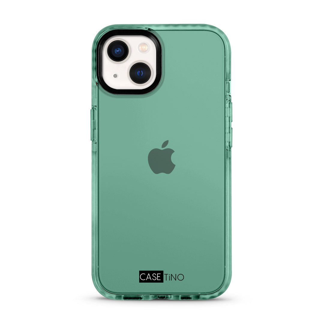 iPhone 14 Clear Case Green